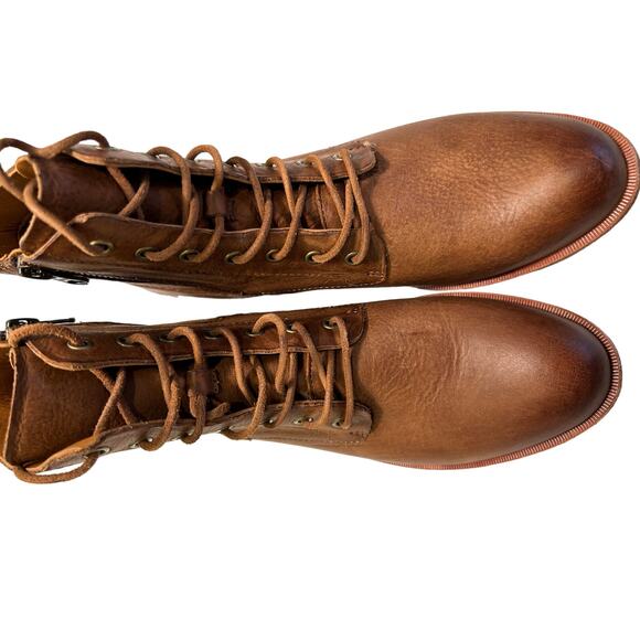 Kork Ease Violeta Bootie - Chic Lace-Up Walker Women's Size 8.5 M Brown Terra - Picture 5 of 8